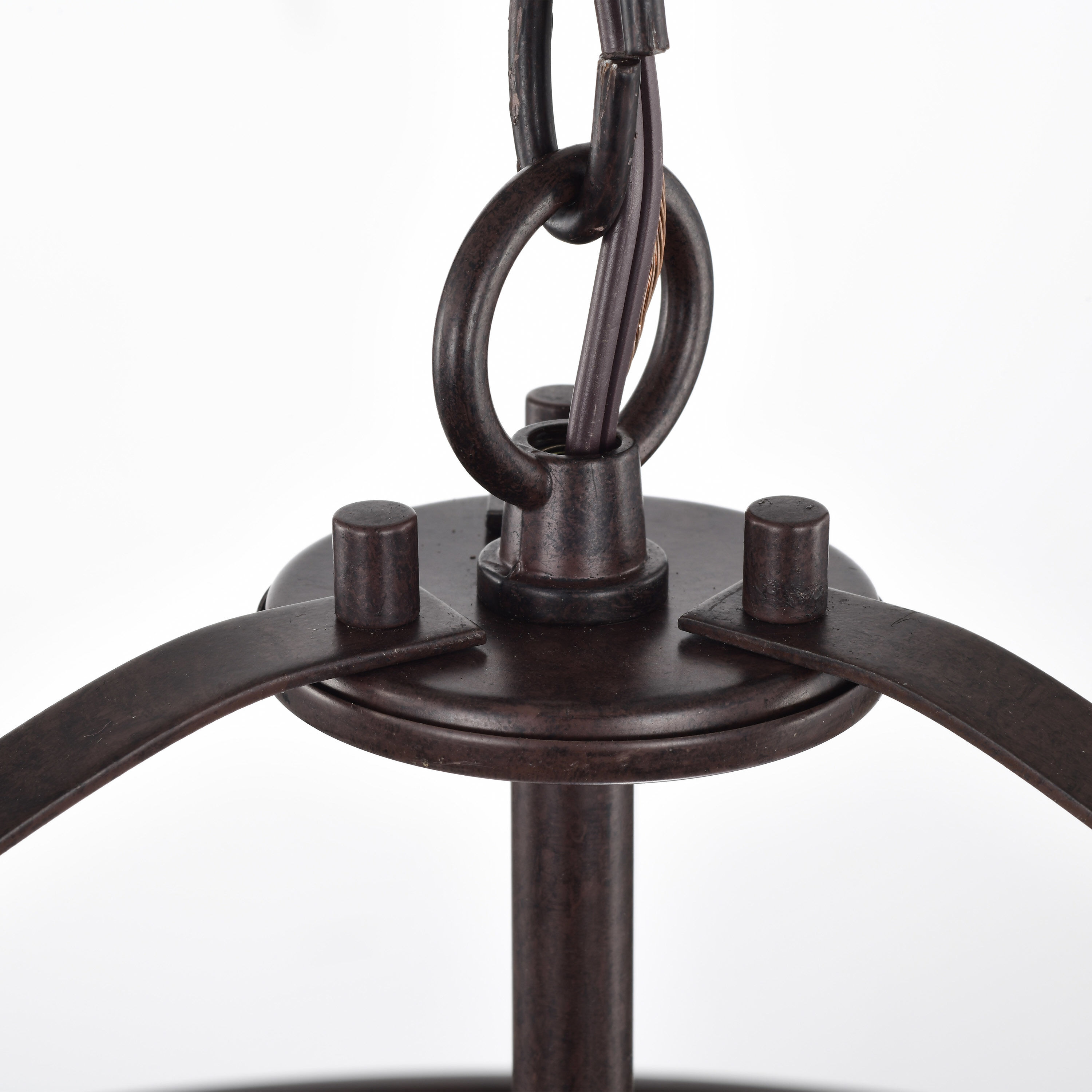 Ginger 3 Light 16 inch Old Bronze Pendant Ceiling Light