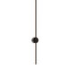 Midnight 1 Light 4.75 inch Black ADA Wall Sconce Wall Light