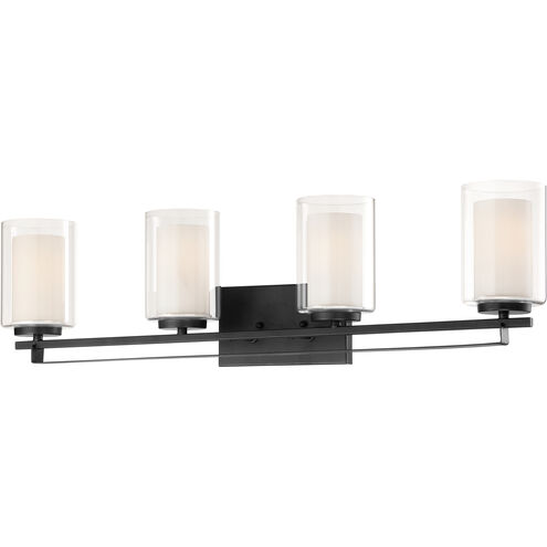 Parsons Studio 4 Light 33 inch Sand Coal Bath Bar Wall Light