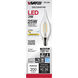 Lumos LED Candelabra Candelabra 3.00 watt 2700K LED Filament