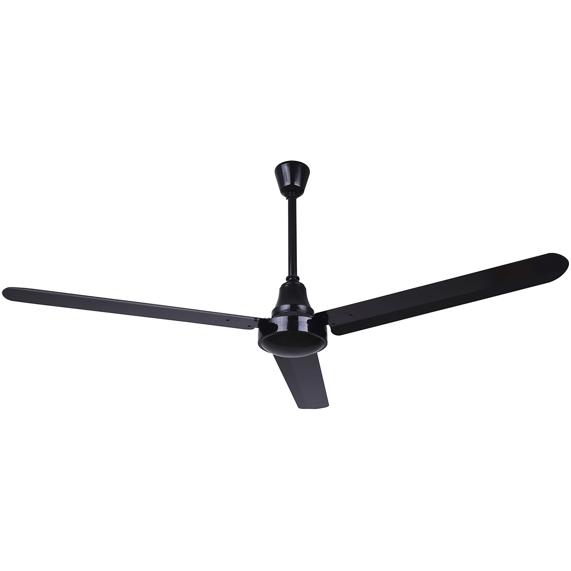 DC 60 inch Black Industrial Ceiling Fan