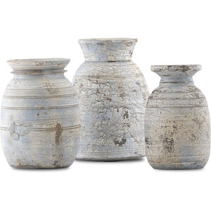 Hymachal Bluewash Pots, Set of 3