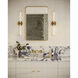 Alora Mood Elsie LED 1.75 inch Brushed Gold Bath Vanity Light Wall Light