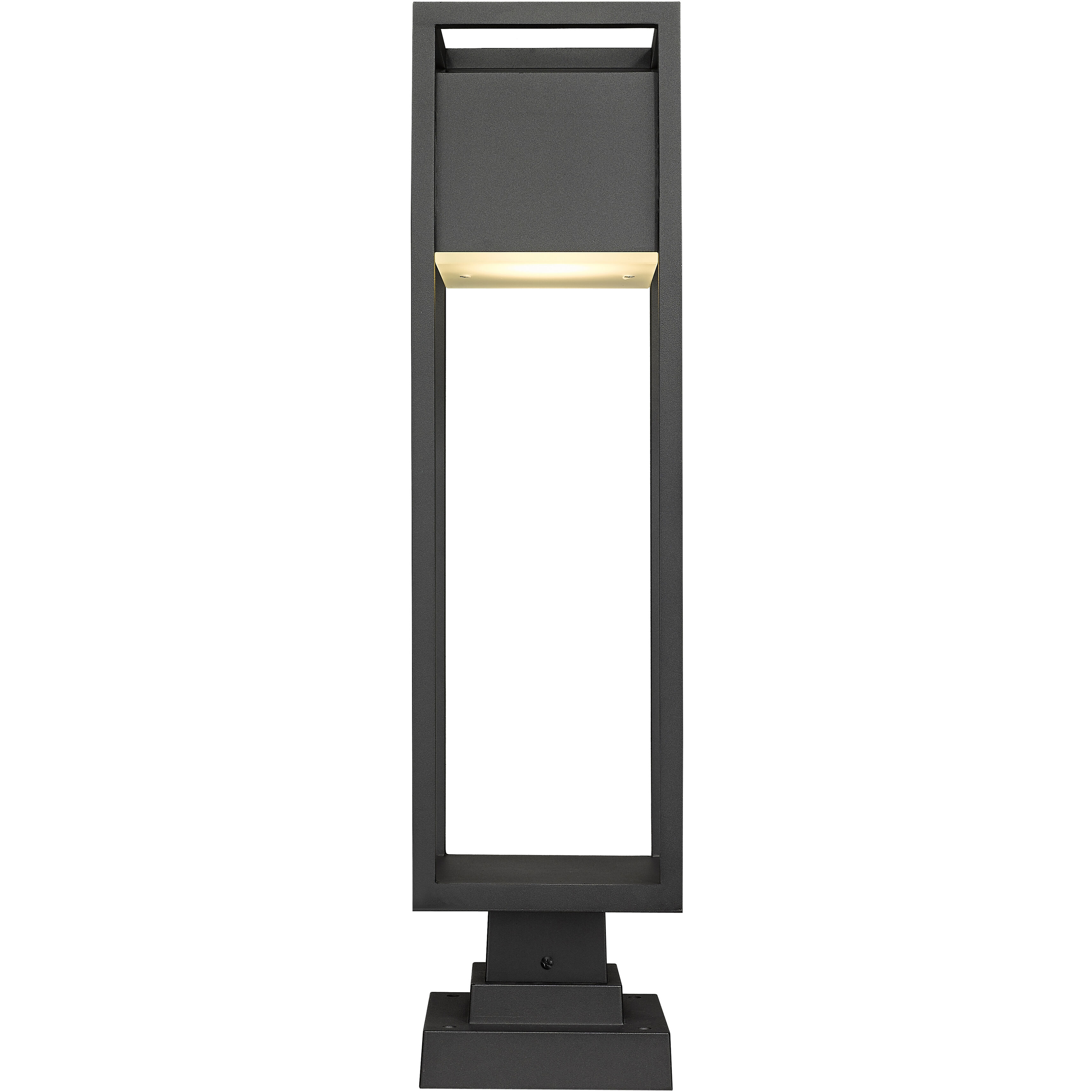 Barwick LED 28.25 inch Black Outdoor Pier Mounted Fixture