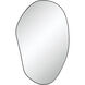 Gela 36 X 23 inch Matte Black Wall Mirror