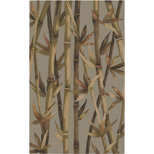 Canopy 36 X 24 inch Dusty Sage/Olive/Dark Brown/Light Olive Handmade Rug