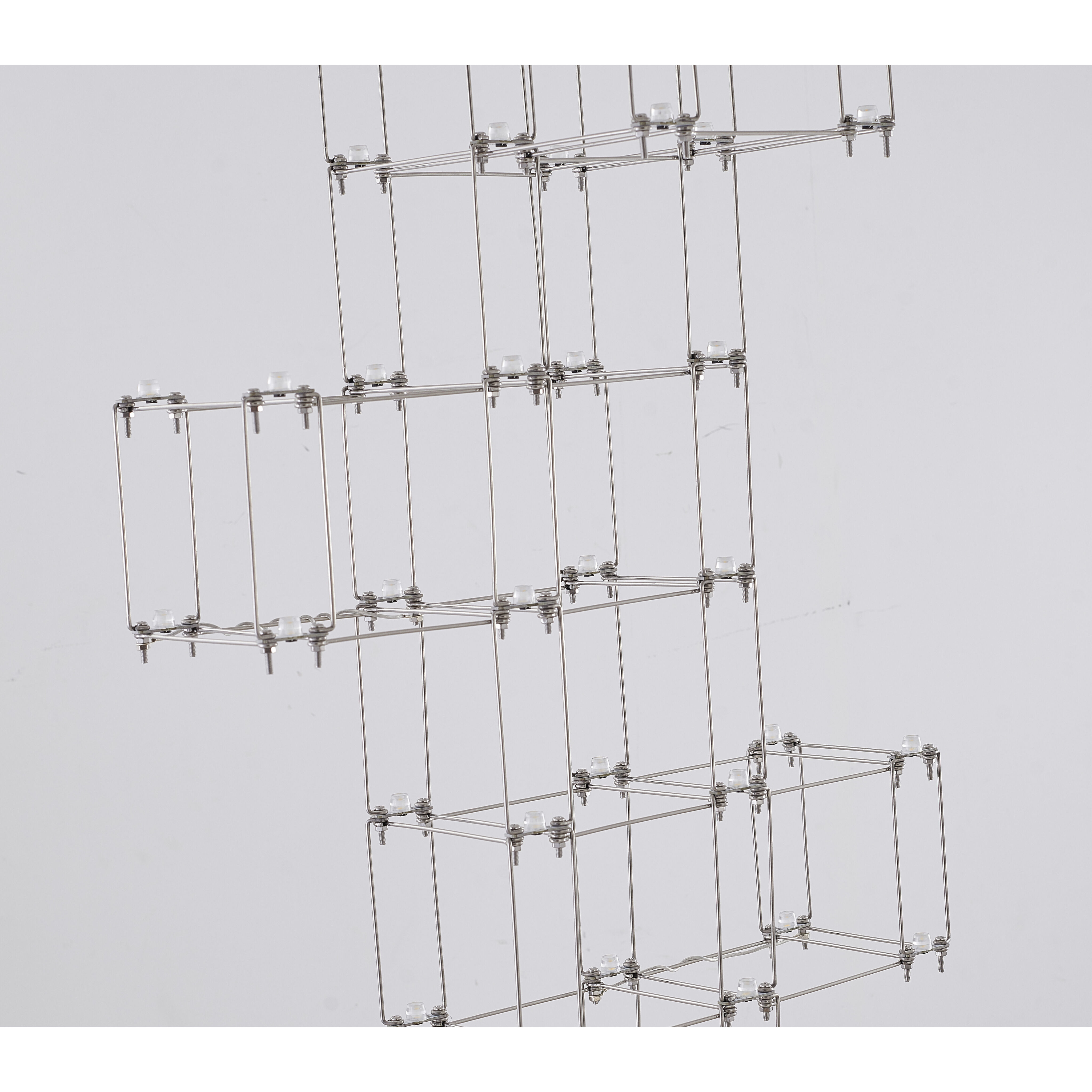 Canada 65 inch 0.30 watt Satin Nickel Floor Lamp Portable Light