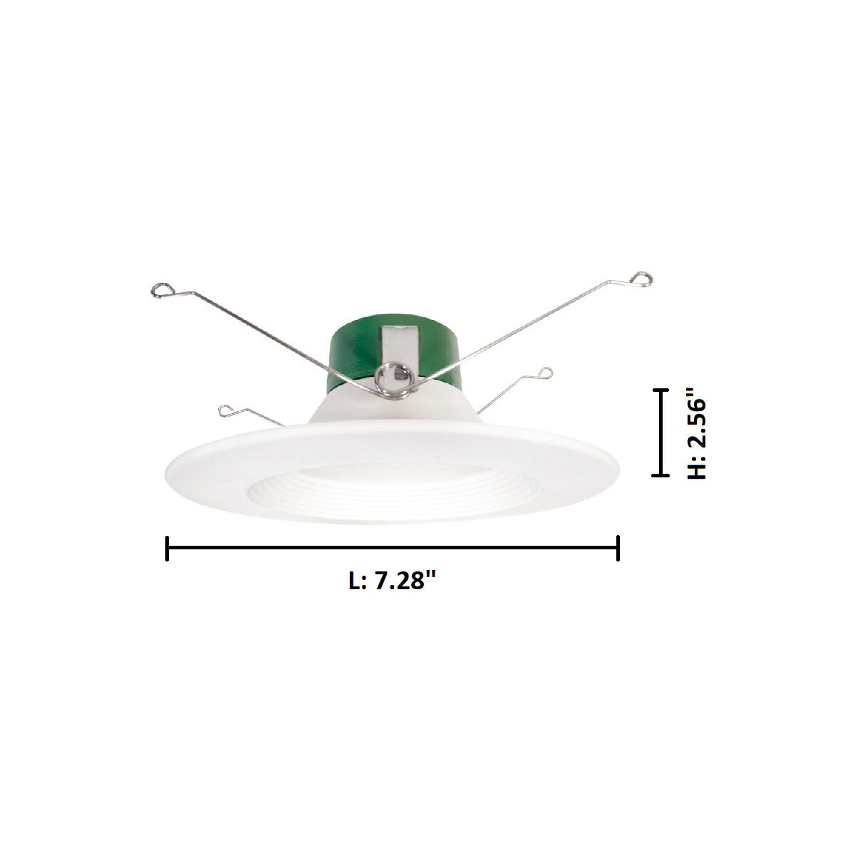 Accessories Integrated LED White Retro Fit Recessed Light