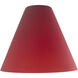 Inari 7 inch Pendant Ceiling Light in Red
