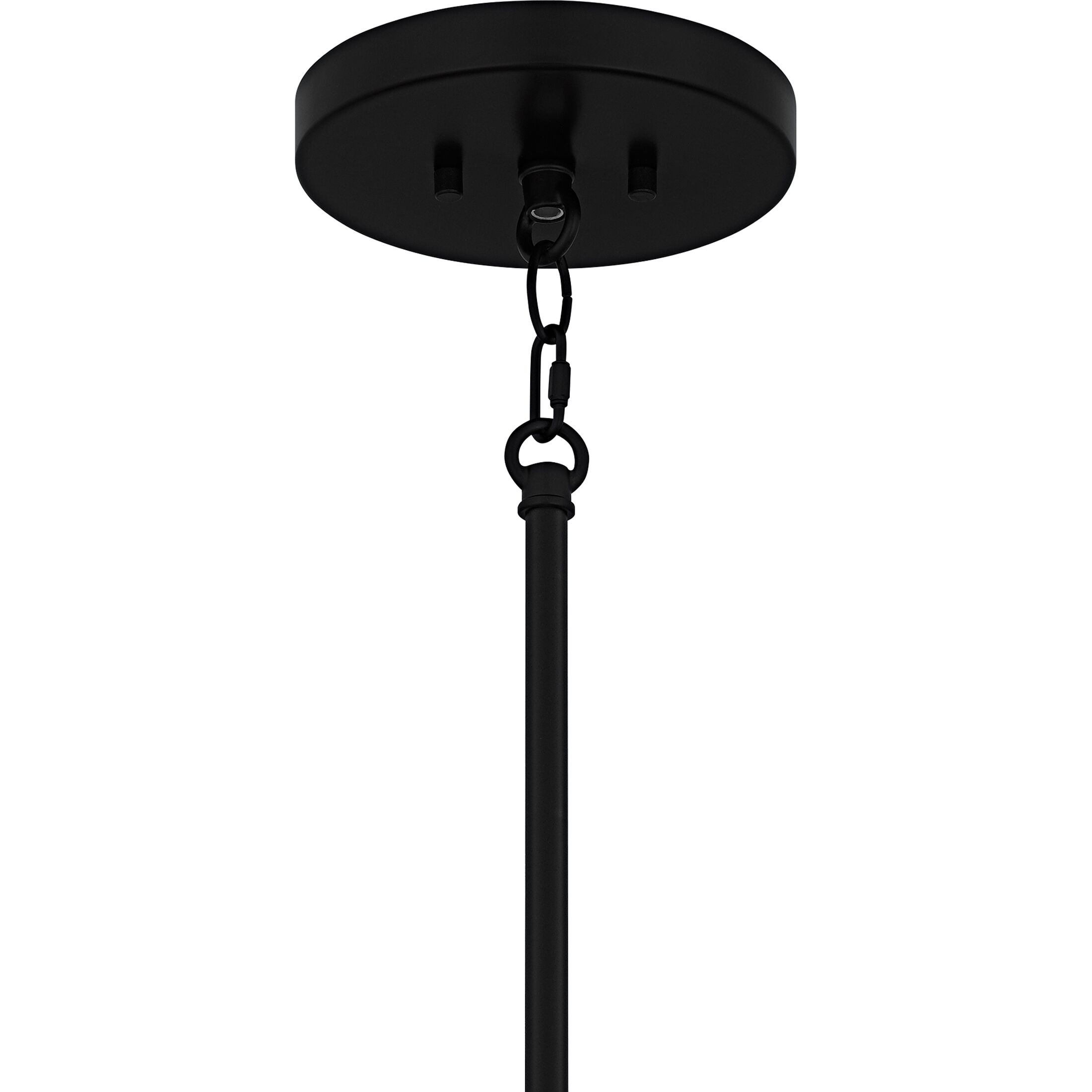 Sweeney 6 Light 30 inch Matte Black Pendant Ceiling Light