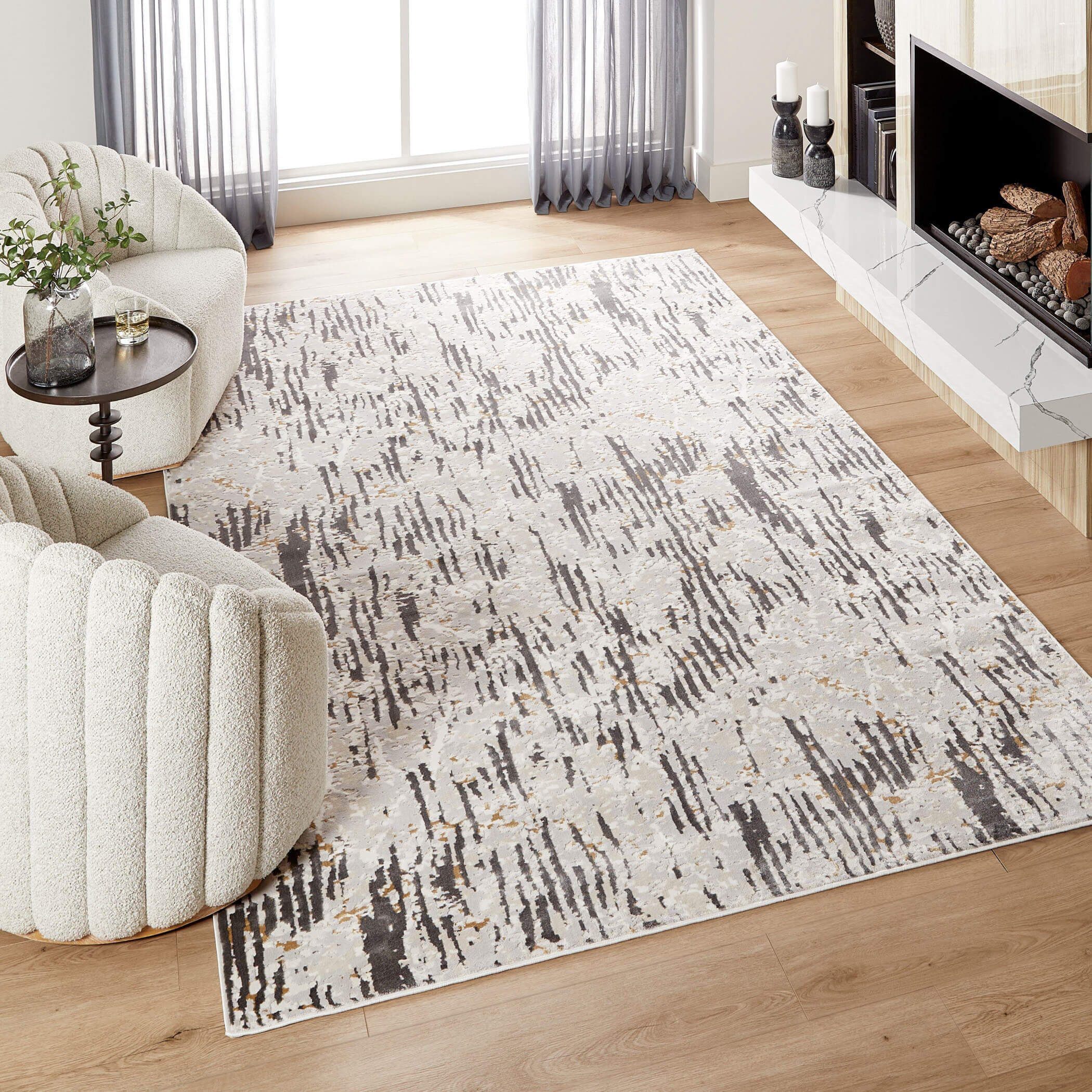 Veleka 158 X 118 inch Earth Tones Rug in 10 x 13