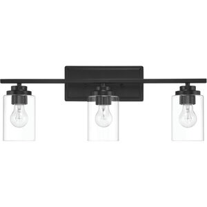 Clark 3 Light 24.75 inch Bathroom Vanity Light