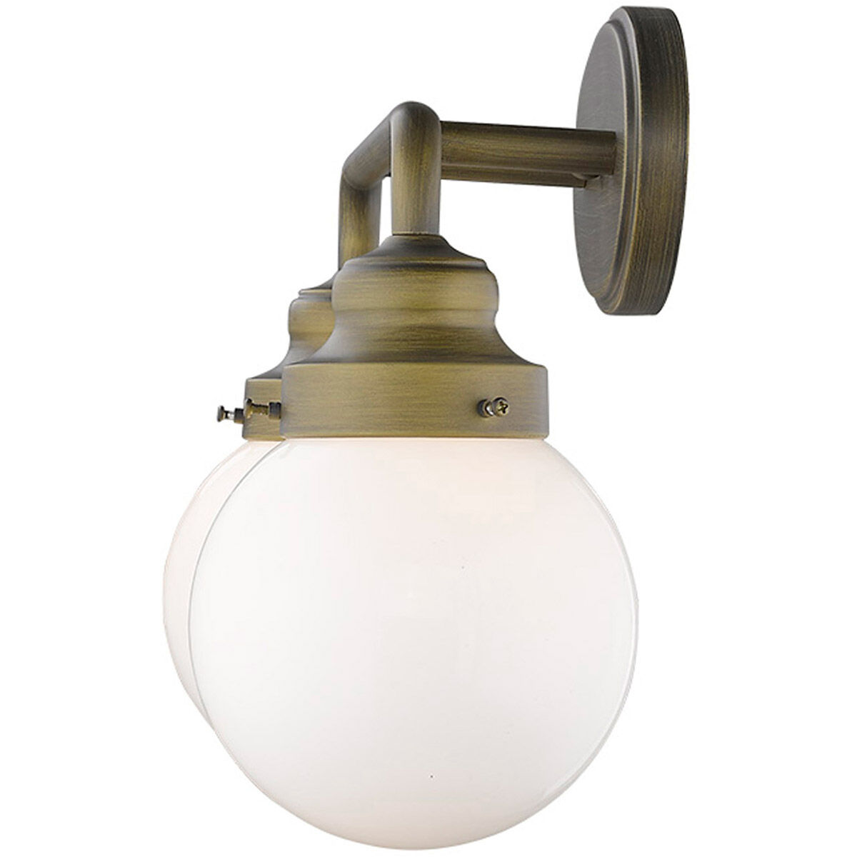 Portsmith 2 Light 18 inch Raw Brass Vanity Light Wall Light