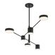Counterpoint LED 45 inch Satin Black Pendant Ceiling Light