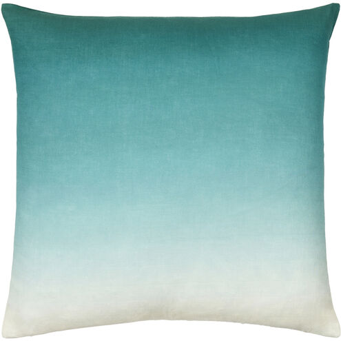Hyrum 20 X 20 inch Emerald/Seafoam/Light Green Accent Pillow