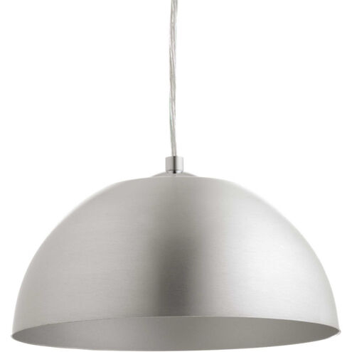 Dome LED LED 10 inch Satin Aluminum Pendant Ceiling Light, Progress LED