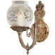 Jonathan 1 Light 5.5 inch Antique Classic Brass Wall Sconce Wall Light