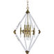 Canada 16 Light 25 inch Antique Gold Chandelier Ceiling Light