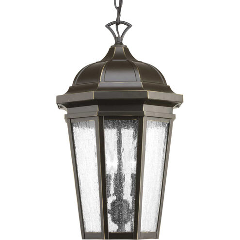 Verdae 3 Light 10.38 inch Antique Bronze Outdoor Hanging Lantern, Design Series