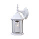 Craftsman 2 1 Light 13 inch Textured White Exterior Wall Mount