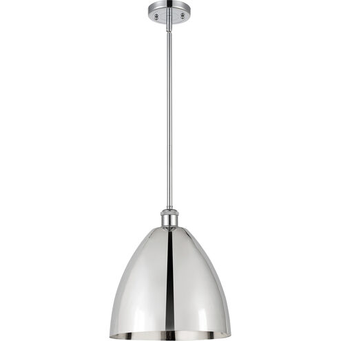 Ballston Dome LED 12 inch Polished Chrome Pendant Ceiling Light