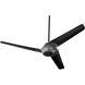 Sol 56 inch Noir with Matte Black Blades Indoor Fan