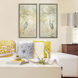 Animals Neutral and Green and Gray and Beige Canvas
