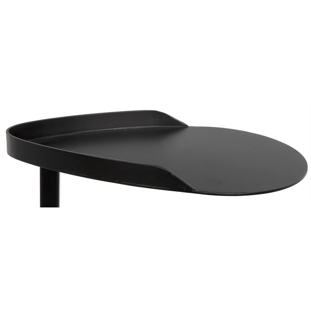Golem 26 X 14 inch Matte Black Side Table