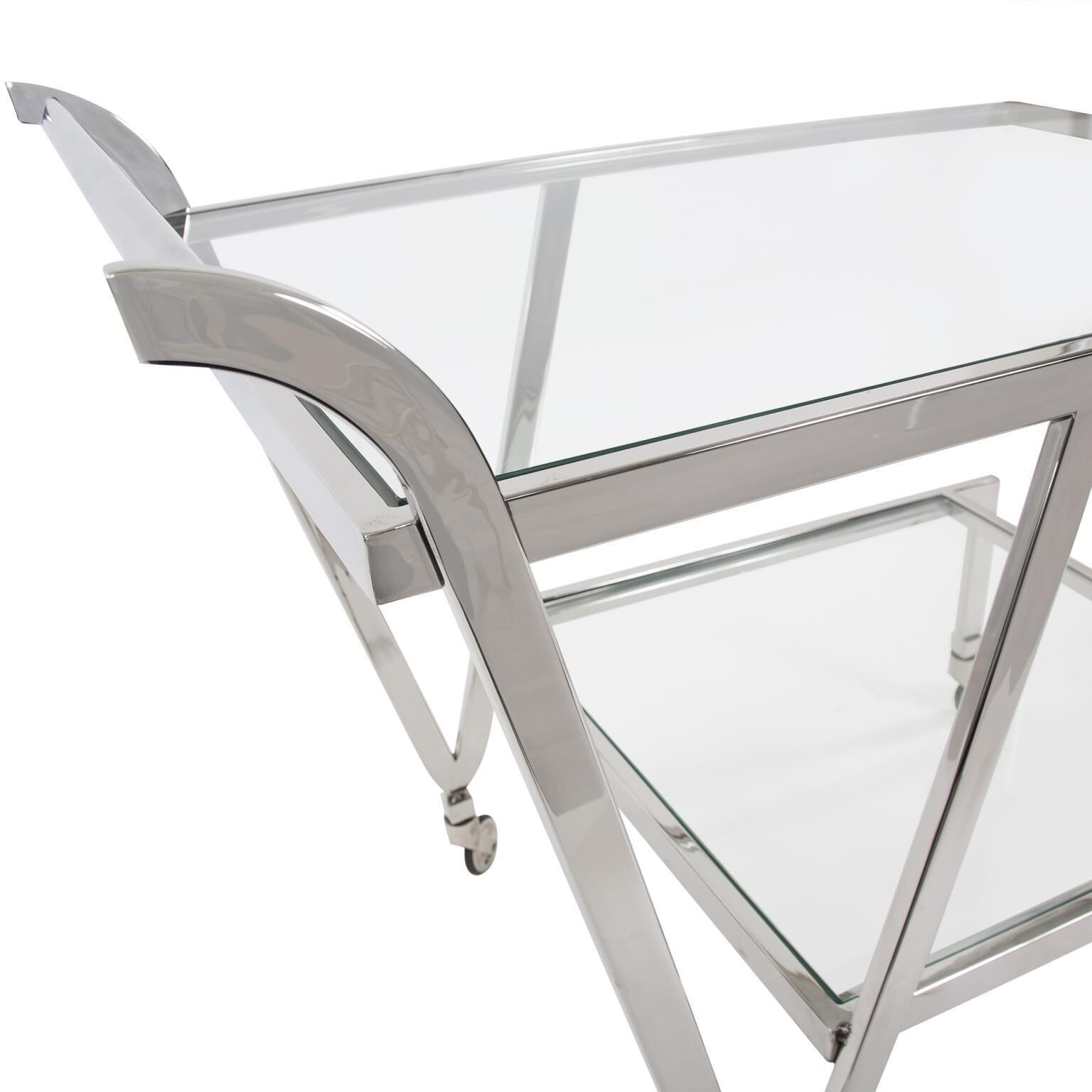 Paulin Silver Bar Trolley