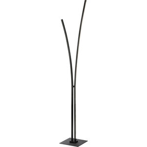 Vincent 65.25 inch 34.00 watt Matte Black Decorative Floor Lamp Portable Light