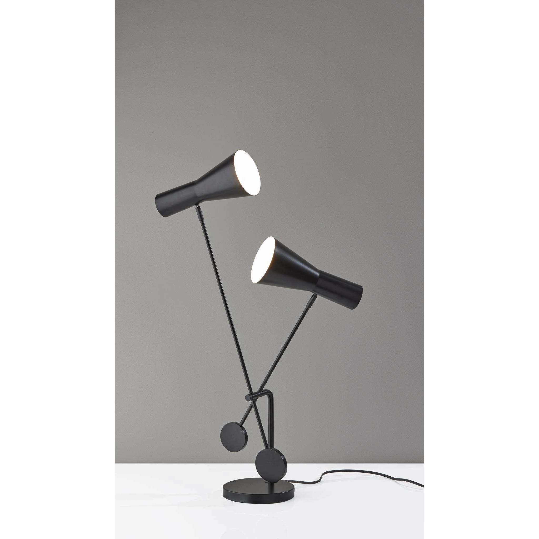 Bond 34 inch 40.00 watt Black Desk Lamp Portable Light, ADS360