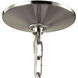 Jackson 5 Light 22 inch Brushed Nickel Chandelier Ceiling Light