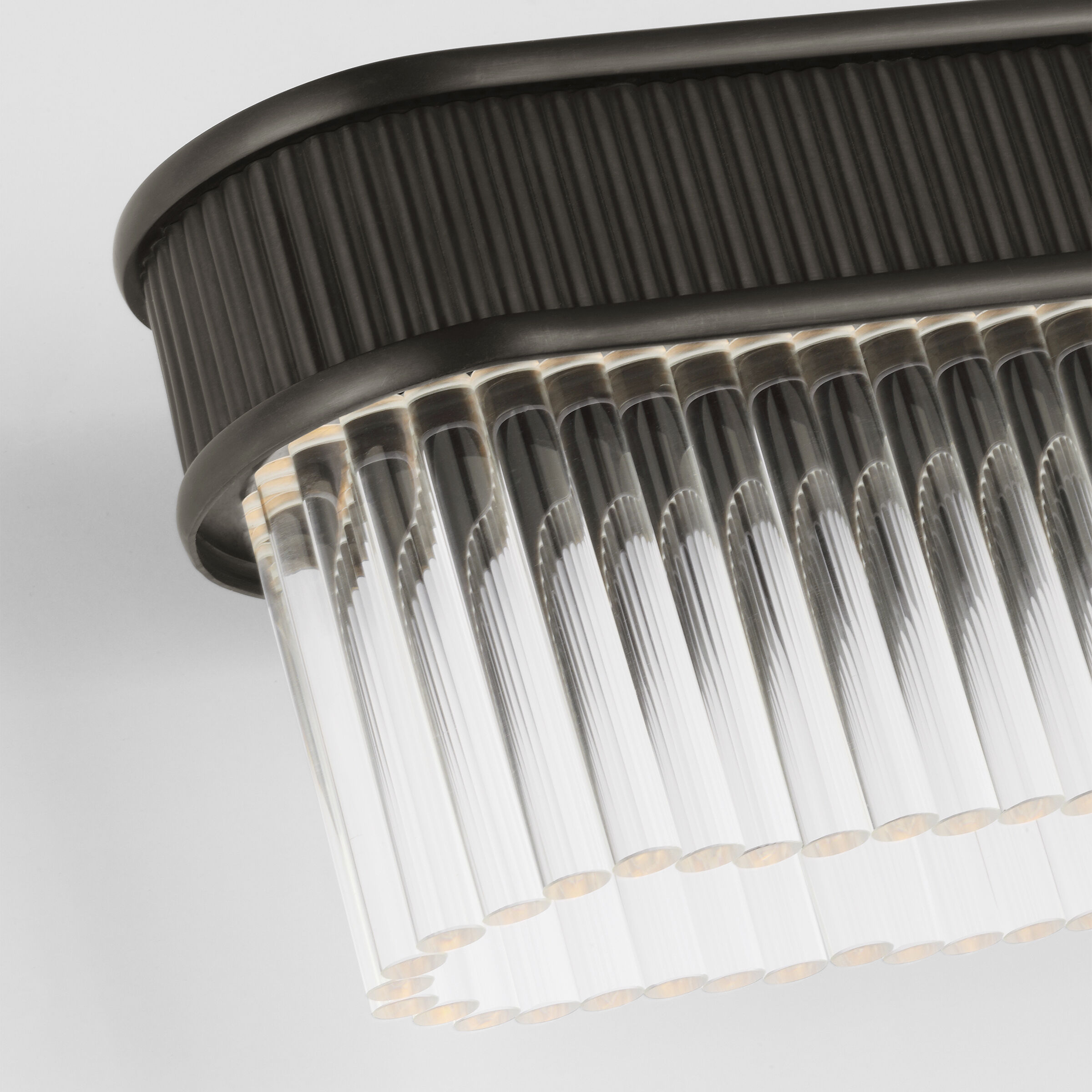 Marie Flanigan Menil LED 24 inch Bronze Linear Sconce Wall Light