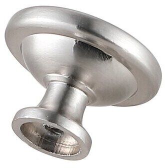 Garlande Brushed Nickel Hardware Cabinet Knob, Set of 10