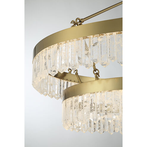 Landon LED 45 inch Warm Brass Pendant Ceiling Light