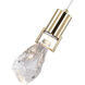 Canada 10 Light 10 inch Brushed Gold Chandelier Ceiling Light