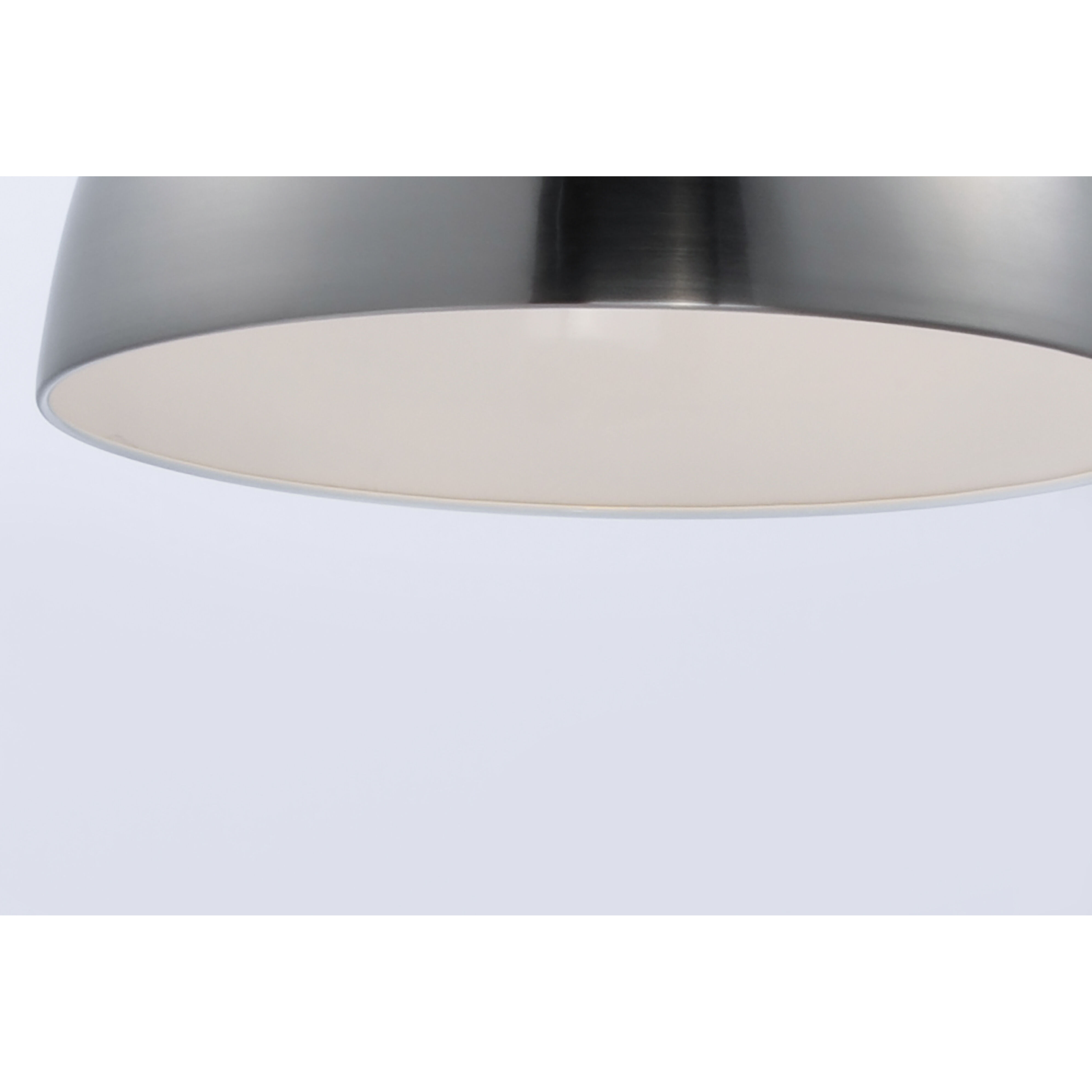 Cora 1 Light 20 inch Satin Nickel Single Pendant Ceiling Light