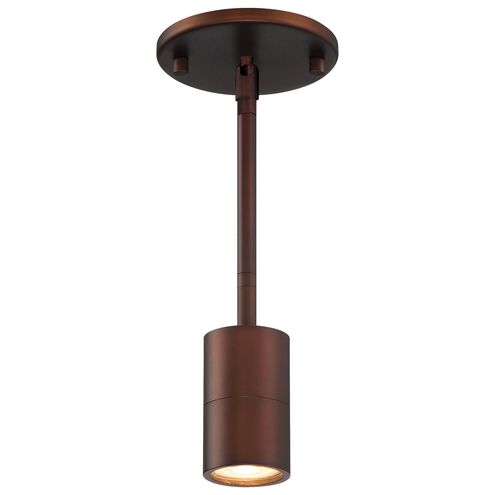 Cafe LED 3 inch Bronze Wall Sconce / Flush Mount Wall Light