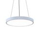 Pi LED 23.75 inch Satin White Pendant Ceiling Light in 3500K