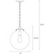 TOB by Thomas O'Brien Kate 1 Light 12 inch Satin Brass Pendant Ceiling Light