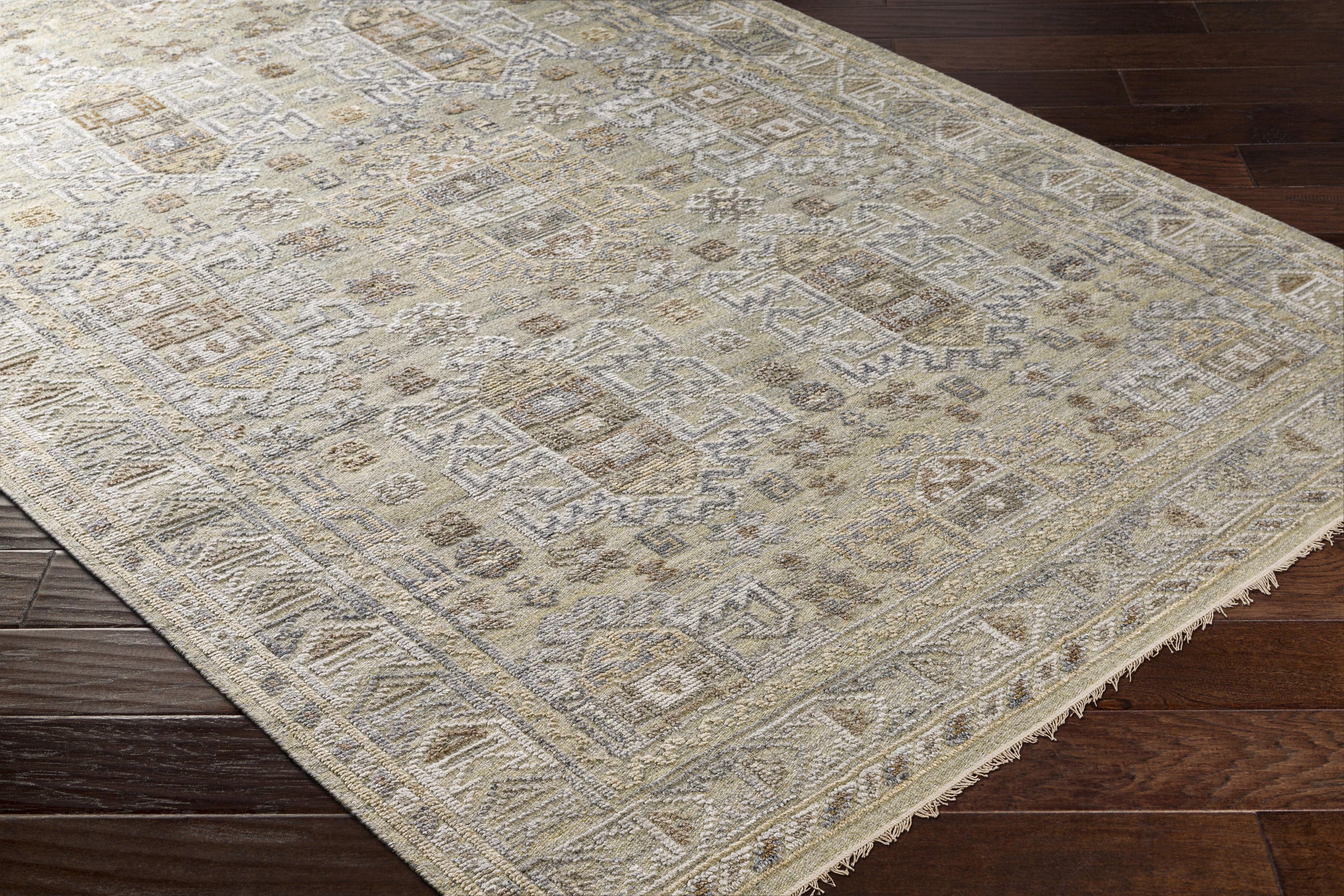 Nobility 120 X 96 inch Tan Rug in 8 x 10, Rectangle