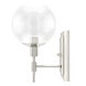 Xidane 1 Light 6 inch Brushed Nickel Wall Sconce Wall Light