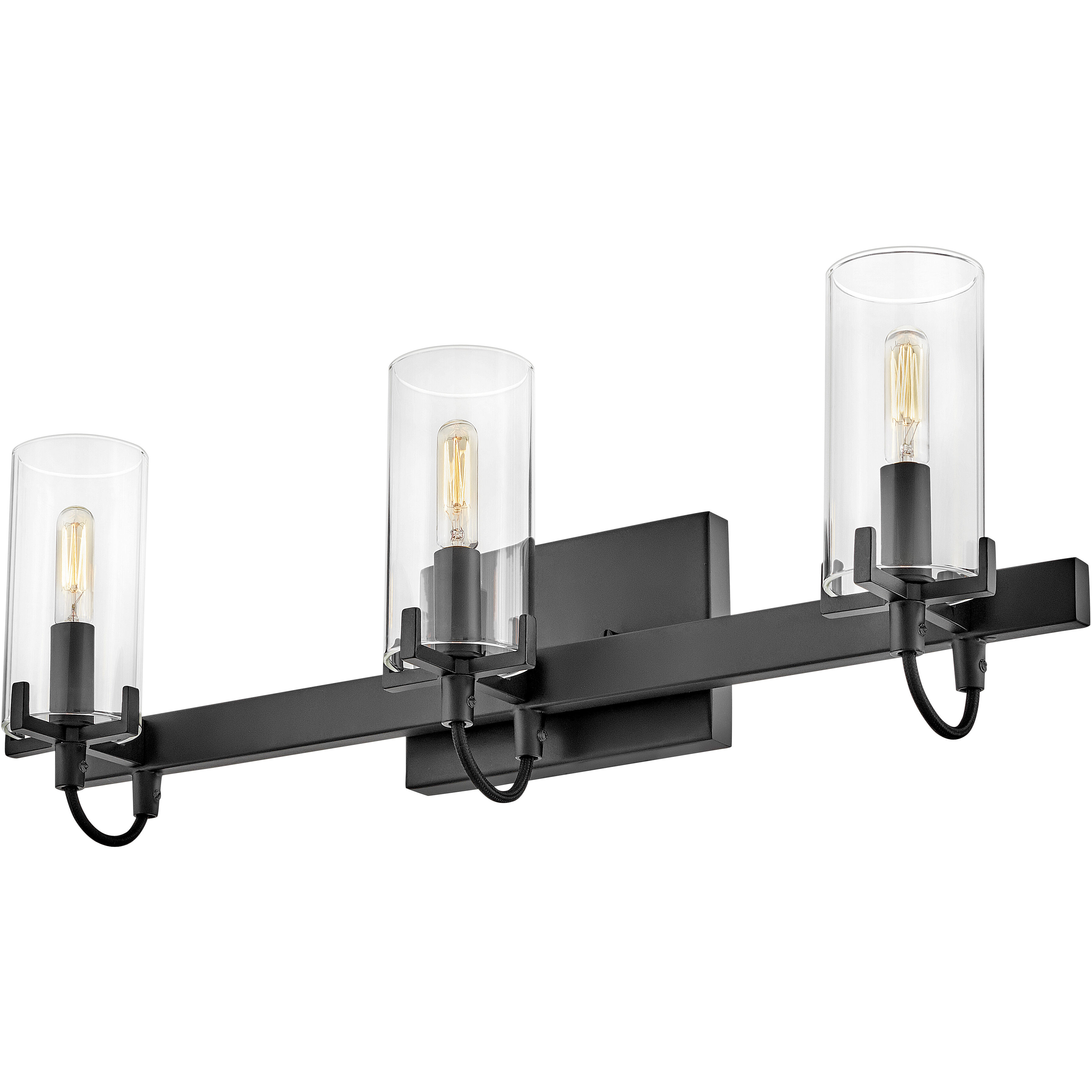 Ryden 23 inch Black Vanity Light Wall Light