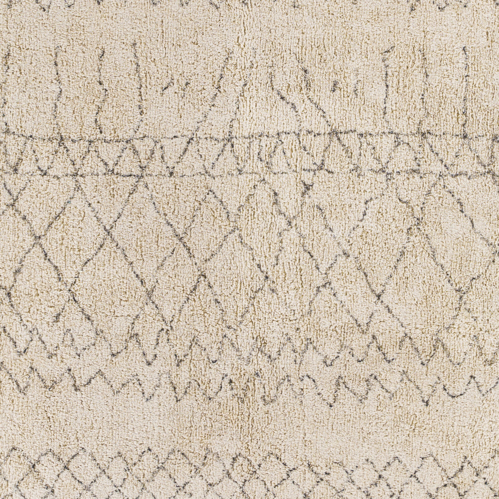 Khemisset 120 X 96 inch Light Grey Rug in 8 x 10, Rectangle