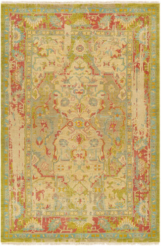 Festival 108 X 72 inch Olive Rug in 6 X 9, Rectangle