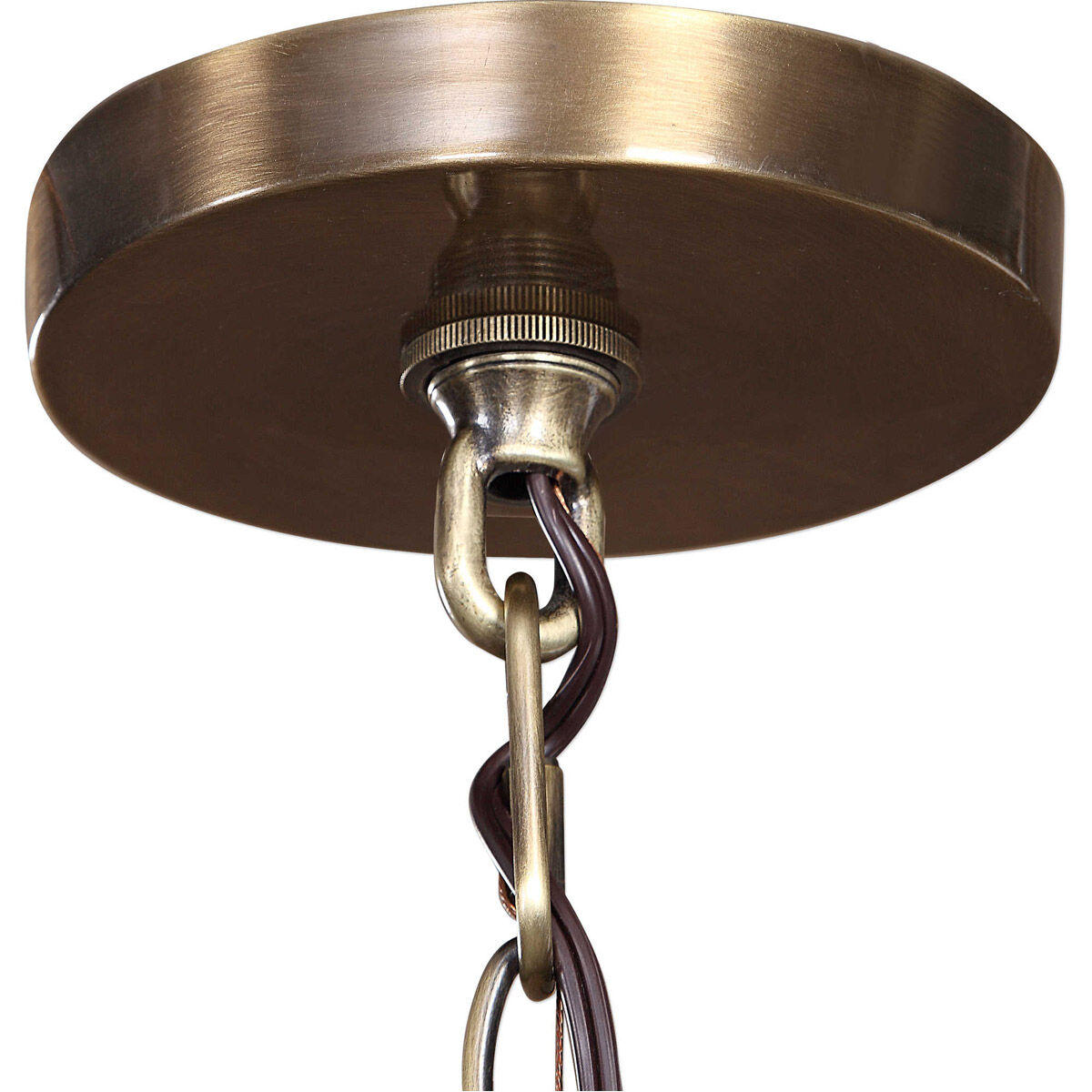 Clemmie 1 Light 15 inch Fruitwood Pendant Ceiling Light