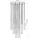 Forest LED 36 inch Modern Gold Chandelier Ceiling Light