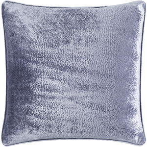 Velvet Mood 18 inch Gray Pillow Kit in 18 x 18, Square