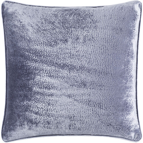 Velvet Mood 20 inch Gray Pillow Kit in 20 x 20, Square