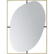 Poppy 40.2 X 29.9 inch Black/Gold Wall Mirror
